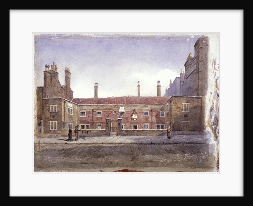 Stafford Alms Houses, Gray's Inn Road, London, 1882 by John Crowther