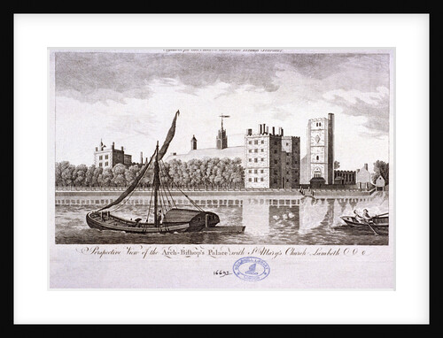 Lambeth Palace, London by Anonymous