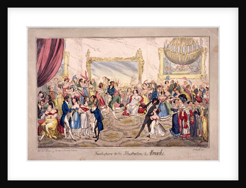 Almack's Assembly Rooms, London by SW Fores