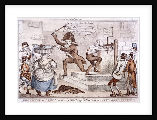 Brothers in law! or the finishing flourish of a City officer!! by Anonymous