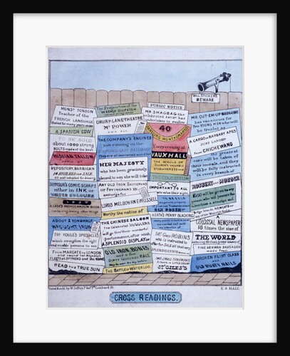 Cross Readings by ES Hall