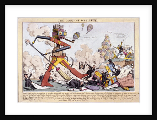 The March of Intellect by Robert Seymour