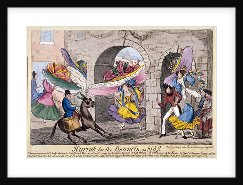 Hurrah for the bonnets so big!!, Temple Bar, London by Anonymous