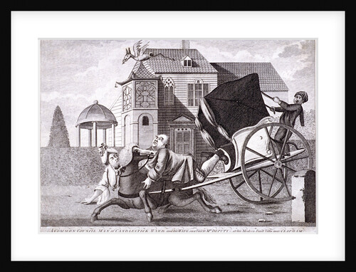 Visit to Mr Deputy - at his modern built villas near Clapham, London by Anonymous