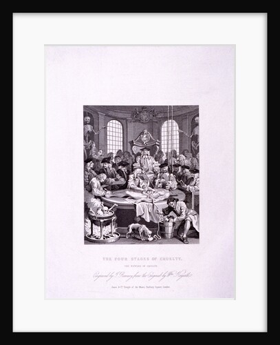 The Reward of Cruelty, plate IV from The Four Stages of Cruelty by John Romney