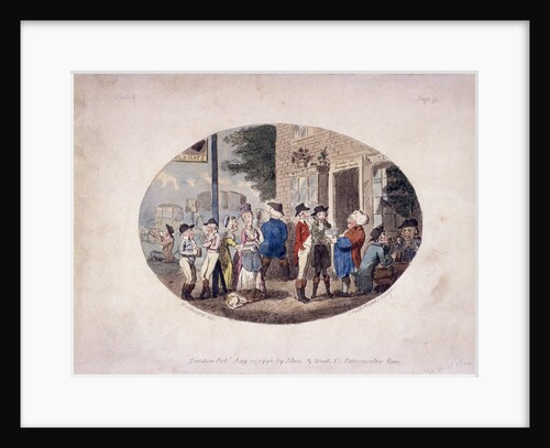 Old Hats Tavern, (Uxbridge, Middlesex?) by Isaac Cruikshank