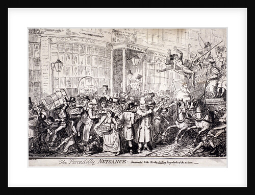 The Picadilly nuisance, London by Anonymous