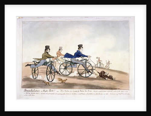 Perambulators in Hyde Park!, London by Anonymous