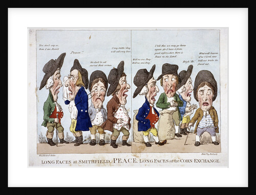 Men bemoaning peace, Corn Exchange, London by Piercy Roberts