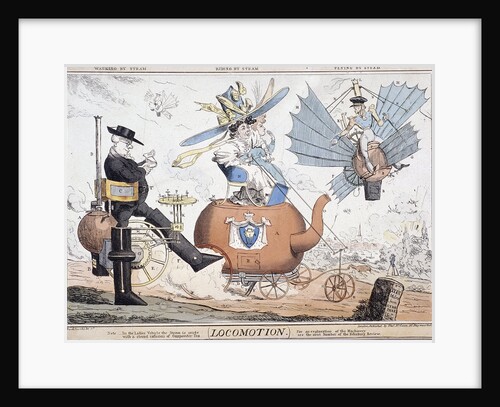 Locomotion, London by George Cruikshank