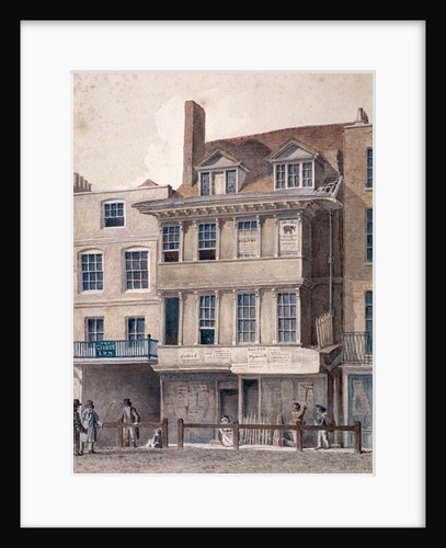 George Inn, West Smithfield, London by Robert Blemmell Schnebbelie