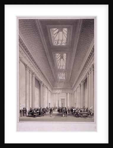 Hall of Commerce, Threadneedle Street, London by George Hawkins