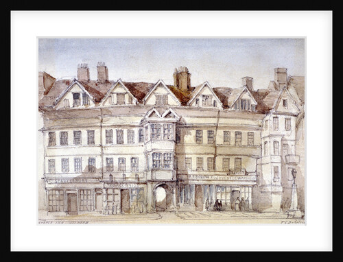 Staple Inn, Holborn, London by Thomas Colman Dibdin