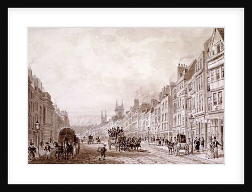 Holborn, London by Thomas Hosmer Shepherd