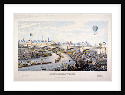 Opening of London Bridge (New), London by Anonymous