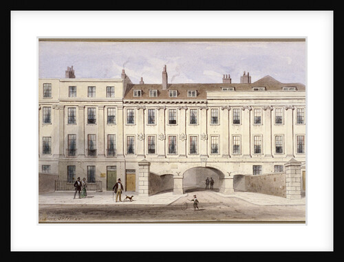 Lincoln's Inn Fields, Holborn, London by Thomas Hosmer Shepherd