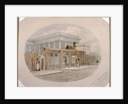 Montague House wall, British Museum, London by James Findlay