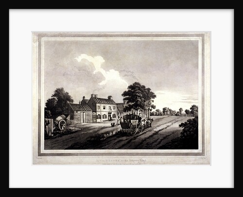 Bell Inn, Edgware Road, London by CA Prestel