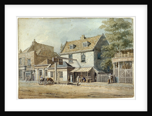 Castle Tavern, Old Kent Road, London by George Scharf