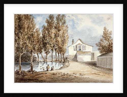 Duck pond at St Marylebone by Anonymous