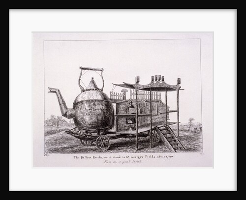 The Balloon Kettle, St George's Fields, Southwark, London by Anonymous
