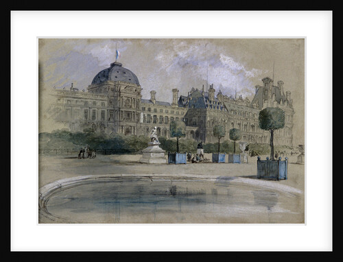 The Tuileries, Paris, France by Sir John Gilbert