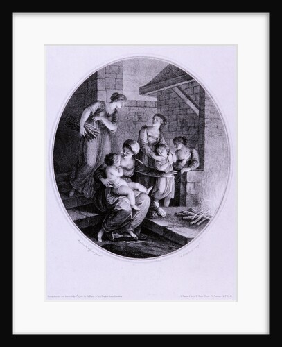 Winter, c1782 by Francesco Bartolozzi