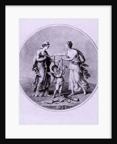 Juno borrowing the Cestus from Venus by W Wynne Ryland