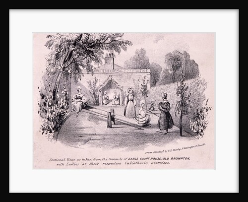 Earl's Court House, Brompton, London, c1850 by GE Madeley