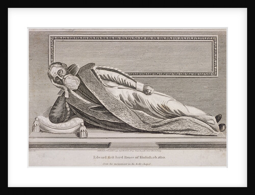 Monument to Sir Edward Bruce in Rolls Chapel, Chancery Lane, London by King