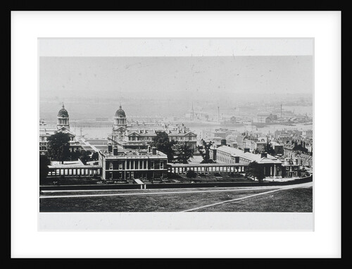 Greenwich and the Isle of Dogs from the Royal Observatory, London by Anonymous