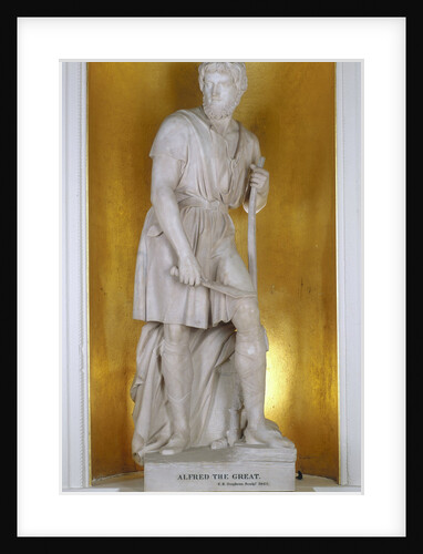 Alfred the Great in the Neatherd's Cottage by Edward Bowring Stephens