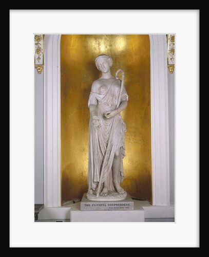 The Faithful Shepherdess.1863 by Susan D Durant