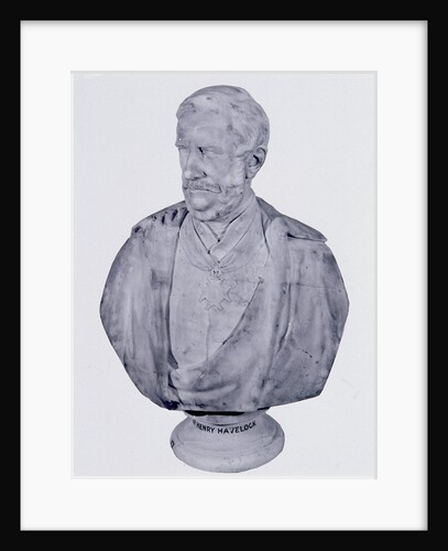 Major General Sir Henry Havelock. 1858 by William Behnes