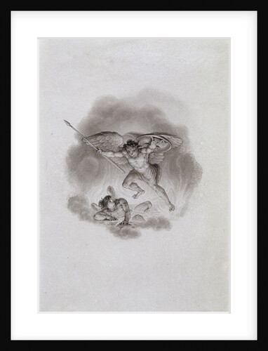 Satan and Beelzebub in Hell by Edward Francis Burney