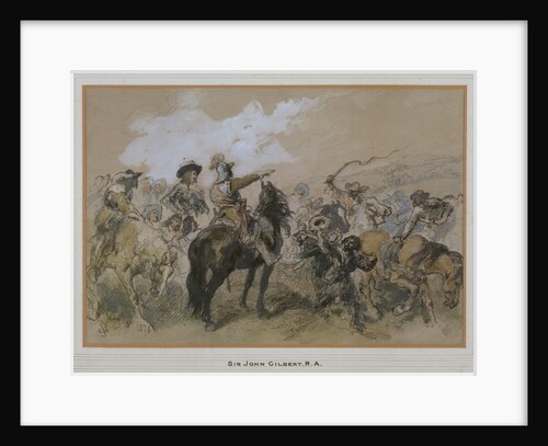 Horsemen at the time of Charles I by Sir John Gilbert