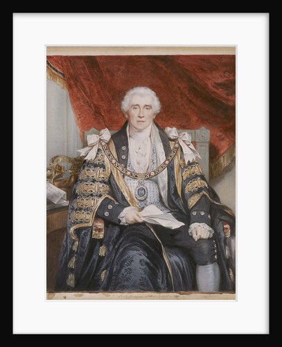 John Crowder, Lord Mayor of London by Sir William Charles Ross
