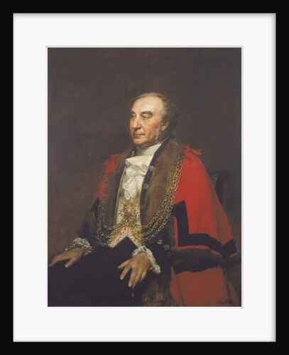Alderman William Lawrence, Sherif by Alfred Edward Emslie