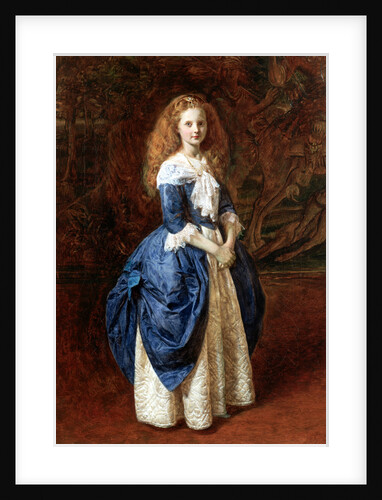 My Great Grandmother, portrait of a child by James Archer