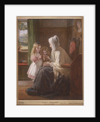 Gran's Treasures by George Bernard O'Neill