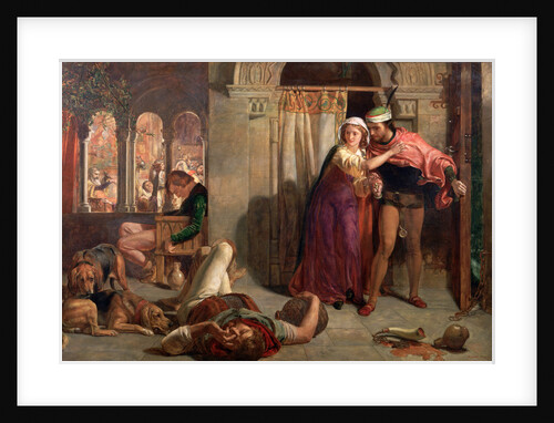 The Eve of St Agnes by William Holman Hunt