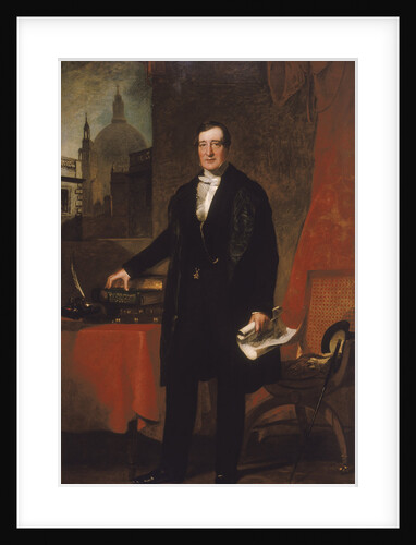 James Bentley, Treasurer of St. Bartholomew's Hospital by John Preston Knight
