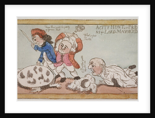 A City Hunt, or Preparations for Lord-Mayor's Day!!! by Anonymous