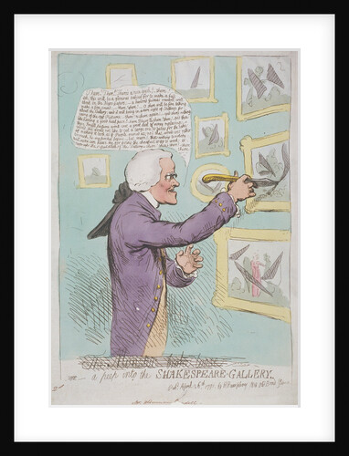 The Monster broke loose or, a peep into the Shakespeare-Gallery by Anonymous