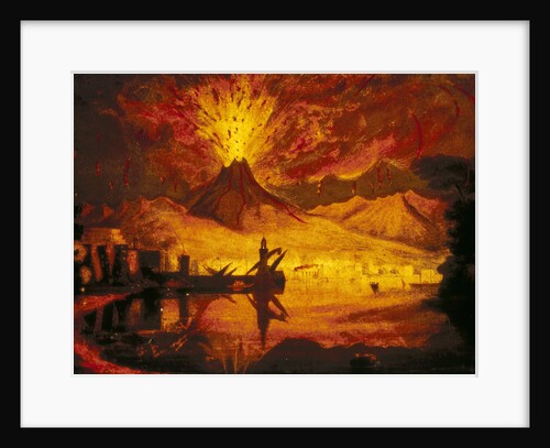 Mount Vesuvius, as represented at the Surrey Zoological Gardens, London by Anonymous