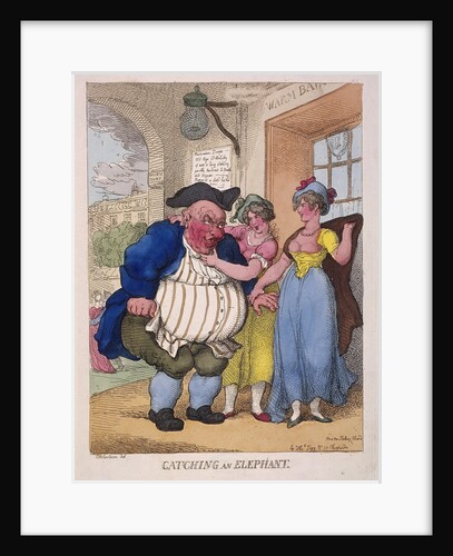 Catching an elephant by Anonymous