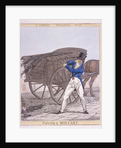 Passing a Mud Cart by Richard Dighton