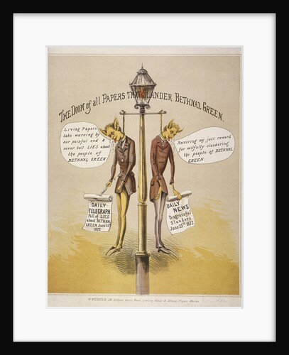 The Doom of all Papers that Slander Bethnal Green by Anonymous