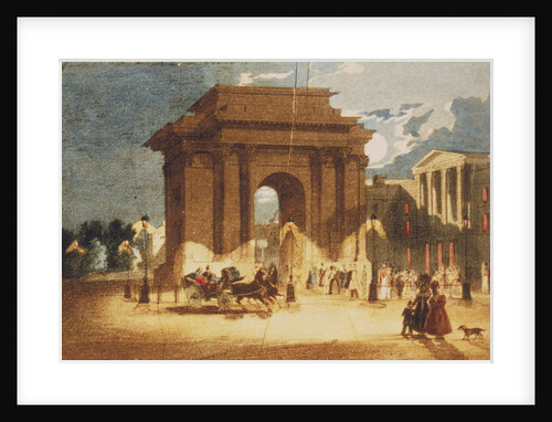 Hyde Park Corner, Westminster, London by W Spooner
