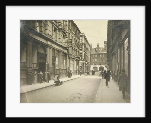 East end of Jewin Street, London by Anonymous